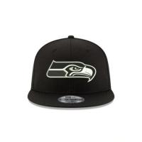 ราคา Couple style New Seattle Seahawks New Era 9Fifty Black White Adjustable Snapback Hat Cap NFL Versatile hat (19766941410)