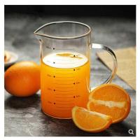 ราคา QIQI แก้วตวง ถ้วยตวง แก้วชง ชา แก้วชงกาแฟ เหยือกตวงแก้วมีหูจับ เข้าไมโครเวฟได้ 350ml 500ml 1000ml (8960656501)