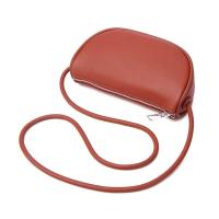 ราคา กระเป๋าครอสบอดี้ กระเป๋าสะพายข้างหนังแท้ กระเป๋าสะพายข้าง ทรงครึ่งวงกลม กระเป๋าสะพายทรงอานม้า กระเป๋าสะพาย หนังแท้คุณภาพดี Hanaso bag (7619682061)