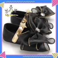 ราคา QIC Newborn Baby Girl Bowknot Shoes Soft Bottom Toddler Infant First Walkers Boots (20918676897)