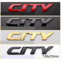 ราคา ตัวนูนติดฝากระโปรงท้าย Logo Huruf สำหรับ HONDA CIVIC CITY ACCORD FIT JAZZ IVTEC 2 4 4WD ป้ายสีทองแดงสีดำคาร์บอนไฟเบอร์ (15718443029)