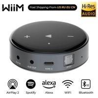 ราคา Wiim Mini WiFi Bluetooth Receiver 5 2 Wireless Auido Multiroom Airplay 2 Music Streamer Within Spotify Tidal Connect (18812442965)