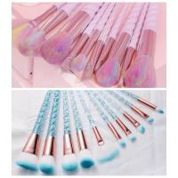 ราคา duduka แปรงแต่งหน้ายูนิคอร์นชุดแปรงแต่งหน้า 10ชิ้น คริสตัล แปรงแต่งหน้า ขนแปรงนุ่ม Professional Makeup Brush Set tools (688296531)