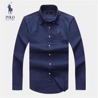 ราคา Stock High Original Ralph LaurensชายแขนยาวOxford Solidเสื้อเชิ้ตลำลองPoloเย็บปักถักร้อยRegular Fit Turn Down Collarธุรกิจเสื้อทำงาน (14912002752)