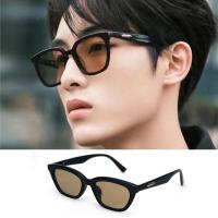 ราคา แว่นกันแดดแฟชั่นสีดำแว่นตากันแดดทรงเหลี่ยมสำหรับผู้ชายและผู้หญิงแว่นตากรอบตาแมวสุดชิคจากร้าน We (18985870116)