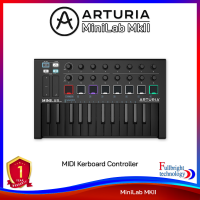 ราคา Arturia MiniLab MkII 25 note USB Mini Keyboard Controller คีย์บอร์ด 25 คีย์ สำหรับต่อกับคอมพิวเตอร์เพื่อทำเพลง รับประกันศูนย์ไทย 1 ปี (14770792858)