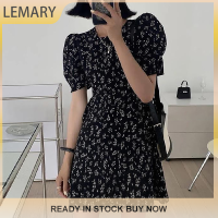 ราคา Lemary ดอกไม้พิมพ์ชีฟองฤดูร้อนแขนสั้นผูกเชือกสำหรับผู้หญิงชุดมินิเดรสสตรีแบบผูกเชือก (19873040971)