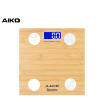 ราคา AIKO AK 8030 เครื่องชั่งน้ำหนัก Digital ชาร์จไฟ เชื่อมต่อแอปพลิเคชั่นวิเคราะห์ค่าร่างกายได้ (20043920474)