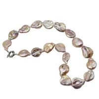 ราคา สร้อยคอมุกมุกน้ำจืดธรรมชาติสีม่วงเข้ม Baroque สร้อยคอ Water Drop Pearl Beaded สร้อยคองานแต่งงานครบรอบ Gift (15866038532)