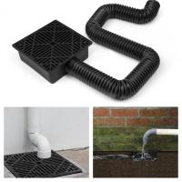ราคา Downspout Extension KitGutter Downspout Extensions Set Flexible Hose ExtensionRain Spout Extender for Cement Floor and Lawn Matte Black (20130812942)