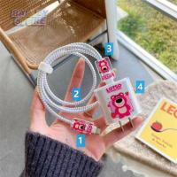 ราคา Barley ลายการ์ตูนหมีพูห์ 3 มิติ สำหรับ ที่ถนอมหัวชาร์จ ชุดเเต่งสาย ชุดถนอมสายชาร์จ สินค้ามีพร้อมส่ง รุ่น 14 pro max 11 Pro Max 12 13 Pro Max หัวชาร์จ 18W 20W (17364943922)