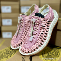 ราคา ส่งจากไทย 40 สีพร้อมส่ง รองเท้าถักเชือก รัดส้น KENN ชายและหญิง (20214801820)