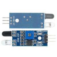 ราคา IR Infrared Obstacle Avoidance Sensor Module for Arduino Smart Car Robot 3 Wire Reflective Photoelectric New (19688637388)