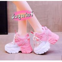 ราคา A649 รองเท้าผ้าใบผู้หญิง รองเท้าเสริมส้นสูงๆ ผ้าใบเสริมส้นสำหรับสาวๆ รองเท้าแฟชั่นผู้หญิง (18808755442)