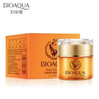 ราคา ครีมน้ำมันม้า BIOAQUA HORSE OIL CREAM ผิวกระชับเต่งตึง หน้าฟู ผิวอิ่มน้ำ ลดเลือนจุดด่างดำฝ้า กระ 50g (21374152400)