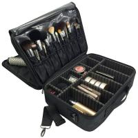 ราคา Vanilla in love กระเป๋าใส่เครื่องสำอาง พร้อมสายสะพาย สีดำ (8110734)