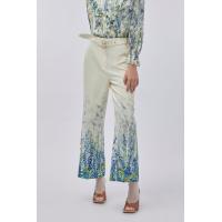 ราคา ESPADA กางเกงทรงขากว้างพิมพ์ลายดอกไม้ ผู้หญิง Floral Print Wide Leg Trousers 4634 (19764866474)