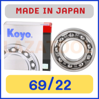 ราคา KOYO 60 22 60 28 60 32 62 22 62 28 62 32 63 22 63 28 63 32 69 22 ตลับลูกปืน ฝาเปิด 2 ข้าง เม็ดกลม ของแท้ จากประเทศญี่ปุ่น MADE IN JAPAN เม็ดกลมร่องลึก ไม่มีฝา Deep Groove Ball Bearing (19371503139)