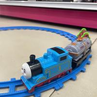 ราคา รถไฟโทมัส รถไฟการ์ตูน รถไฟรางใส่ถ่าน (20075929965)