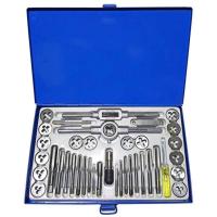 ราคา ANTON set ชุดต๊าปเกลียว 40 ชิ้น พร้อม กล่องเครื่อมือ หน่วยมิล เกลียวใน เกลียวนอก ต๊าปเกลียวมือ ต๊าปเกลียวมือหมุน ชุดต๊าปเกลียวมือ เครื่องต๊าปเกลียว ดอกสว่านต๊าปเกลียว tap die sets (480560730)