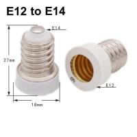 ราคา 2x E27 GU10 G9 E12 B22 MR16 to E27 E40 E14 LED light Bulb Holder Converter AC base power Socket Adapter lampholder For Corn lamp YB22 (19843141947)