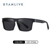ราคา BRANLIVE DB แว่นตากันแดดแฟชั่นเอเชียพอดีสไตล์ แว่นเลนส์ สีส้ม (21040399359)