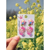 ราคา ต่างหูหนีบเด็ก ลายการ์ตูน สำหรับเด็ก มียางรองกันเจ็บ เลือกลายได้ (20849934215)