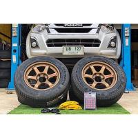 ราคา จัดส่งฟรี TE37 ขอบ18 SUV 9ออฟ0 พร้อมยาง 265 60R18 Seventireปี23 (20252092907)