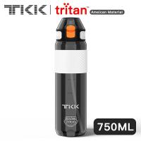 ราคา TKK กระบอกใส่น้ำที่มีหลอดดูดความจุใหญ่ กระติกน้ำดื่ม 25oz 20oz 15oz ผลิตโดยพลาสติก Tritan ปราศจาก BPA เหมาะสำหรับ ยิม ขี่จักรยานกลางแจ้ง 750ml 600ml 450ml (8938987384)