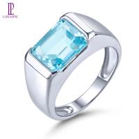 ราคา Lohaspie เครื่องประดับ5 8กะรัต925แหวนเงินพลอยใหญ่ท้องฟ้าสีฟ้าธรรมชาติแหวนเงินประดับทับทิมแหวนเงินประดับทับทิมแหวนพลอยธรรมชาติสำหรับผู้หญิง (19886527631)