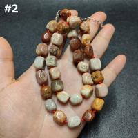 ราคา สร้อยคอฟอสซิลปะการัง ขนาด 8 9 มม (20846965653)