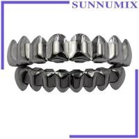 ราคา Sunnimix อุปกรณ์ที่ครอบฟันชุบทอง 18 K สไตล์ฮิปฮอป 8 ซี่ (16456491551)