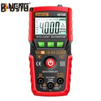 ราคา ANENG มัลติมิเตอร์ดิจิตอล M107 M108นับได้4000 Counts หน้าจอ LCD เครื่องทดสอบ NCV DC AC (14101618252)