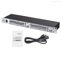 ราคา Btuty EQ 215แบบ Dual Channel อีควอไลเซอร์กราฟิกสเตอริโอแบบ2 สายคาดแบบทำให้เท่ากัน15 240V (20743574949)