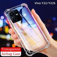 ราคา อะคริลิคใสโทรศัพท์สำหรับ Vivo Y22 Y22s Y35 Y16 Y 35 Y 16 VivoY35 VivoY16 2022กันกระแทกซิลิโคน Ultra Thin Soft กันชนปกหลัง (16317592889)