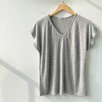 ราคา เสื้อยืดผ้าสลาฟคอวี อก 40 (19249594026)