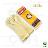 ราคา 1คู่ ถุงมือยางดำ ตรา 3 SWANS รุ่นหนา ขนาด 9 5 รุ่น 162 ถุงมือทำความสะอาด ถุงมืออเนกประสงค์ ถุงมือ ถุงมือล้างจาน ถุงมือยางสีดำ (21067320828)