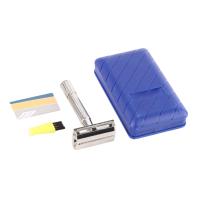 ราคา Beard Trimmer Professional Metal Retro Manual Safety Beard Trimmer with Blade for Men (19693606994)