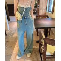 ราคา จั้มสูทยีนส์สายเดี่ยวสไตล์เกาหลี (19591650033)