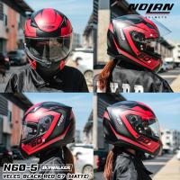 ราคา หมวกกันน็อค NOLAN N60 5 ลายนักแข่ง น้ำหนักเบา (16677781463)