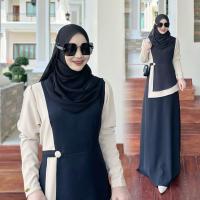 ราคา เดรสมุสลิม ชุดมุสลิม เดรสอิสลาม ชุดออกงานอิสลาม (16364612475)