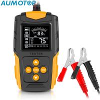 ราคา เครื่องทดสอบแบตเตอรี่รถยนต์12V 24Vเครื่องวิเคราะห์แบตเตอรี่ LCD ดิจิตอลเครื่องวิเคราะห์ชาร์จรถยนต์ SOC CCA IR วัดสำหรับรถยนต์รถบรรทุกจักรยานยนต์ (20094837082)