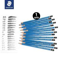 ราคา 1 แท่ง ดินสอไม้สเตดเล่อร์ staedtler รุ่น lumograph สำหรับเขียนแบบ ทำข้อสอบ ดินสอ staedtler 2B 3B 4B 6B EE ดินสอ EE ดินสอ 2B staedtler ดินสอไม้ 2 บี (12586061813)