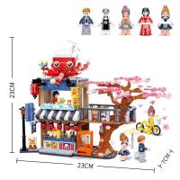 ราคา ชุดบล็อคก่อสร้างแฟนตาซี Barbie เด็กผู้หญิงสีชมพูของขวัญของเล่น (19829632706)