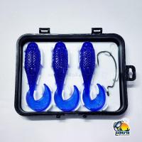 ราคา เหยื่อตกปลา ปลายาง กะปอม เอ Kapom A jump by เป็นหนึ่ง หยดจั้ม 1กล่อง บรรจุ 3 ตัว เบ็ด 4 0 9cm 12 g น้าเป็นหนึ่ง มี 9 สี (13529203583)