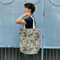 ราคา กระเป๋าผ้ายีนส์มีซิป Tote Bag ลายแมว ลายยูนิคอร์น ลายการ์ตูน กระเป๋ารักษ์โลก ถุงผ้าลดโลกร้อน ถุงผ้ารักษ์โลก (19029039756)