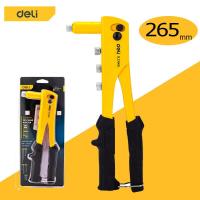 ราคา Deli คีมรีเวท คีมยิงรีเวท คีมย้ำรีเวท 10 5นิ้ว ตะปูรีเวท เครื่องยิงรีเวท คีมย้ำตะปูรีเวท จับสบายมือ น้ำหนักเบา คุณภาพดี Hand Riveter (17197393803)