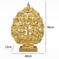ราคา Wooden Carved Bodhi tree ไม้แกะสลักต้นโพธิ์ ไม้ฉำฉาแกะสลัก ไม้แกะสลักสำหรับตั้งตกแต่งบ้าน แต่งโต๊ะ เดินเส้นปิดทองเปลวติดกระจก แกะสลักรูปต้นโพ (5132974455)