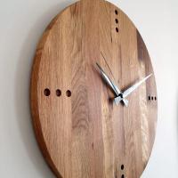 ราคา FudFudAR ฝุด ฝุด อะ นาฬิกาไม้สัก แบบที่ 15 I นาฬิกาแขวนผนัง Teak Wood Wall Clock เดินเงียบ นาฬิกาไม้ wooden wall clock มินิมอล สวยเนี๊ยบ ไม้สัก งานฝีมือคนไทย (16444876157)