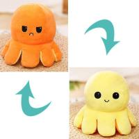 ราคา CZL ตุ๊กตาปลาหมึก ตุ๊กตาเปลี่ยนอารมณ์ ตุ๊กตาเปลี่ยนหน้า หมึกสองหน้า ของเล่น ตุ๊กตาติดรถ ของขวัญ ตุ๊กตานุ่ม (17156362289)